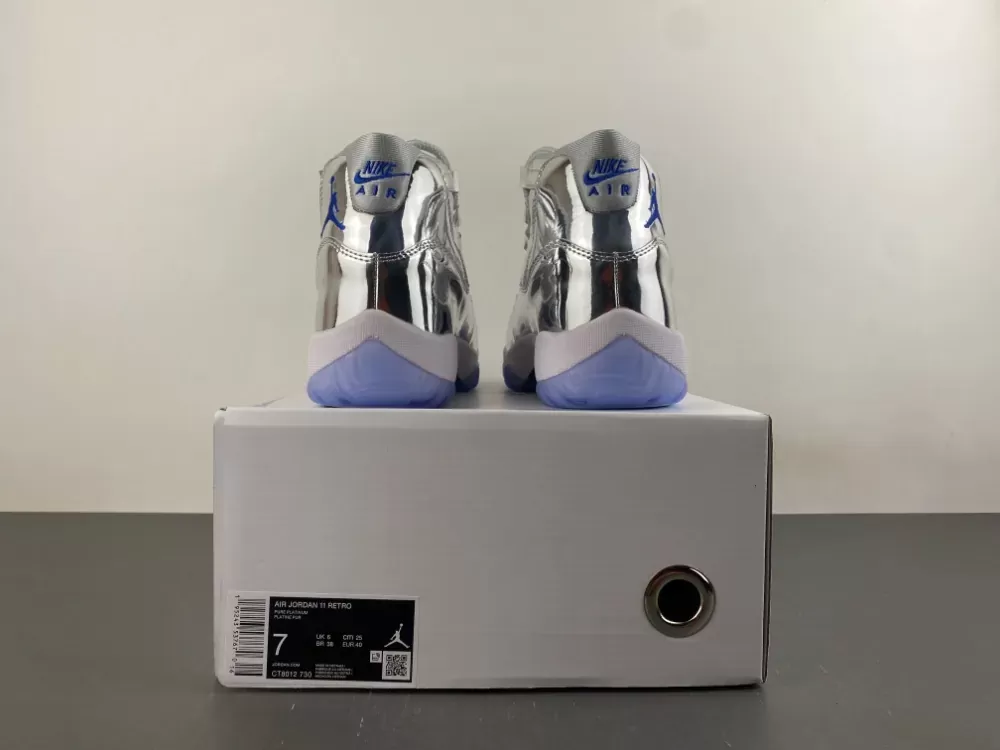 Air Jordan 11 Retro CT8012-730 Metallic Silver