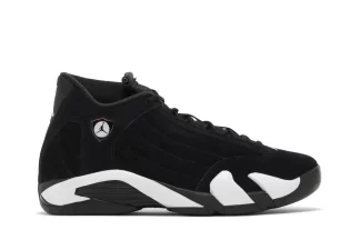Air Jordan 14 Retro 'Black White' 487471-016