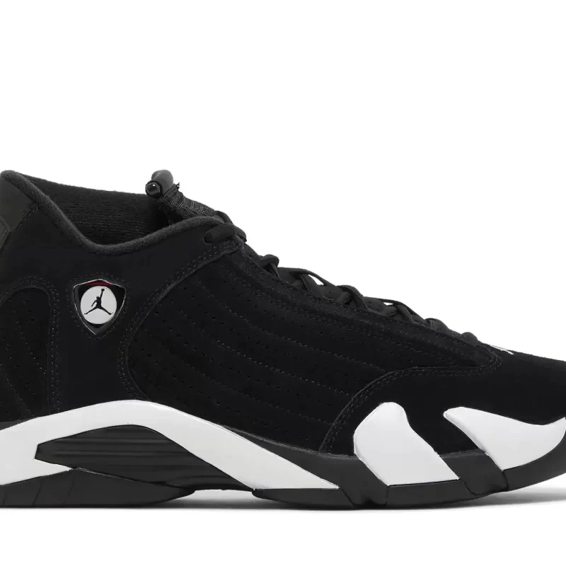 Air Jordan 14 Retro 'Black White' 487471-016