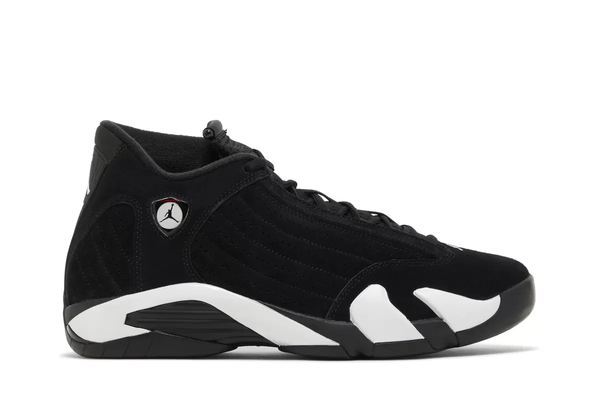 Air Jordan 14 Retro 'Black White' 487471-016