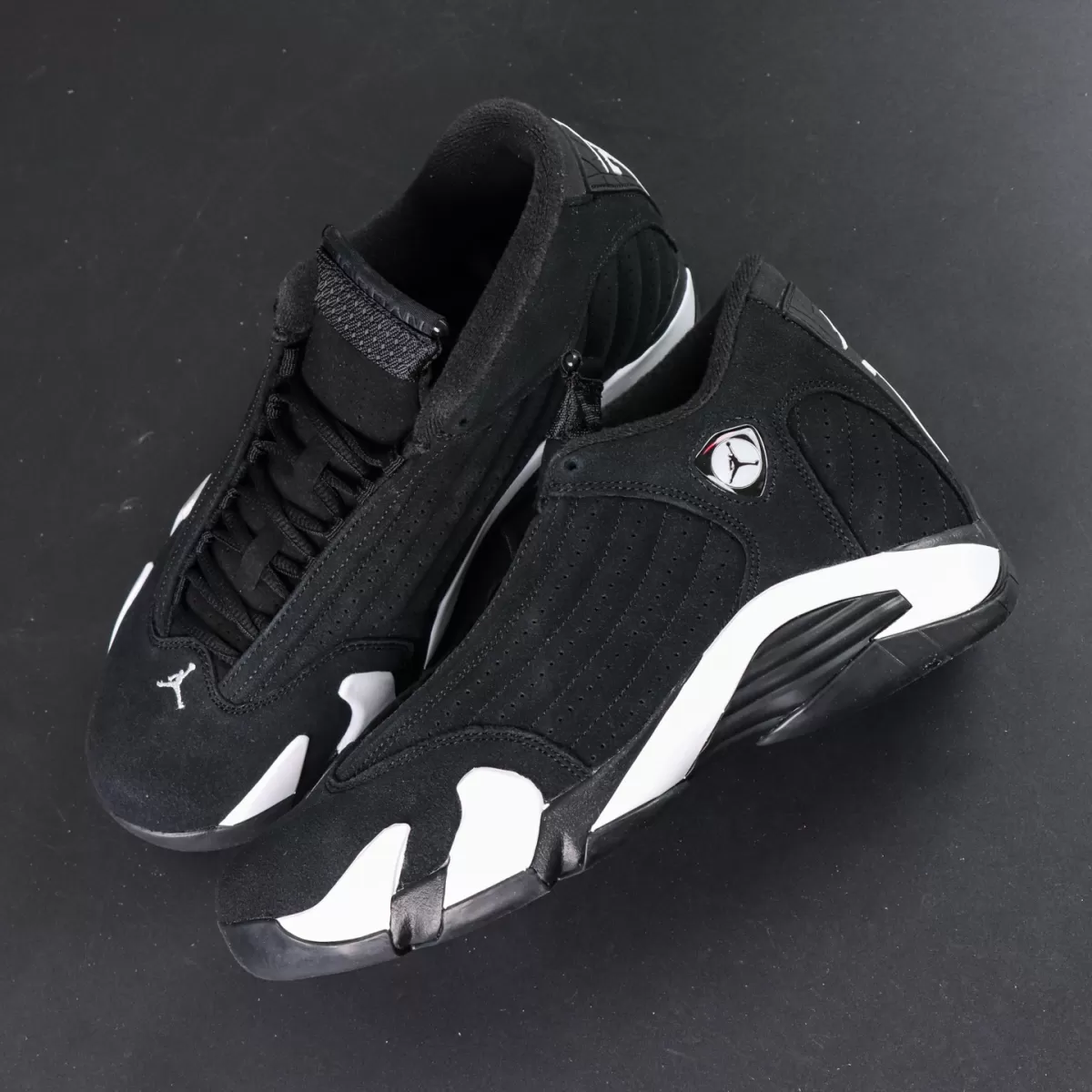 Air Jordan 14 Retro 'Black White' 487471-016