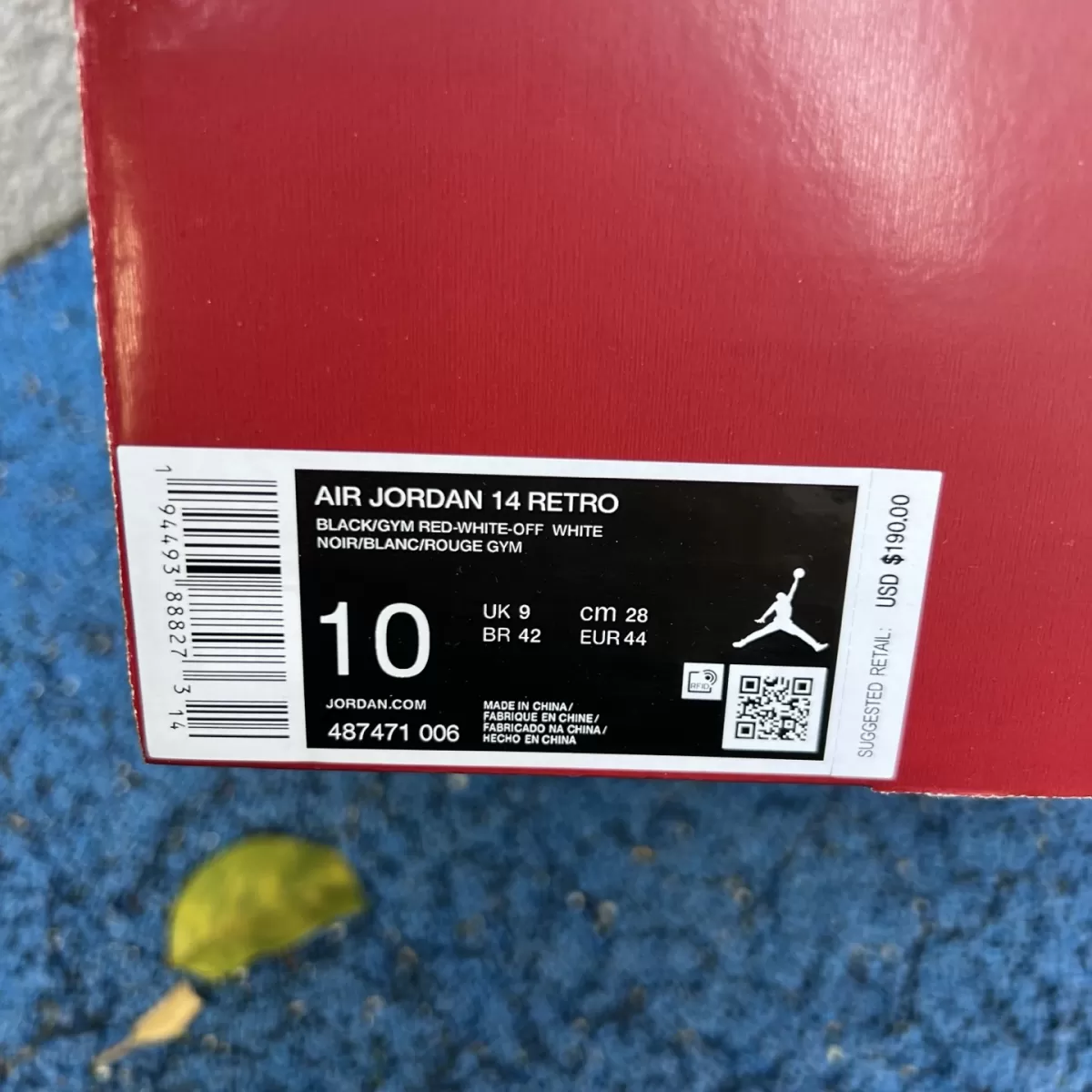 Air Jordan 14 Retro 'Gym Red' 487471-006