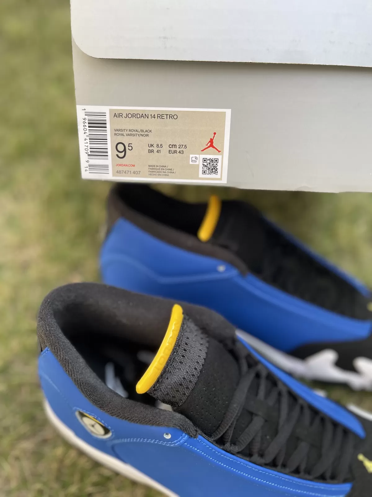 Air Jordan 14 Retro 'Laney' 487471-407