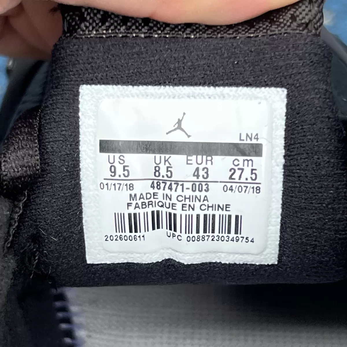 Air Jordan 14 Retro 'Last Shot' 2018 487471-003