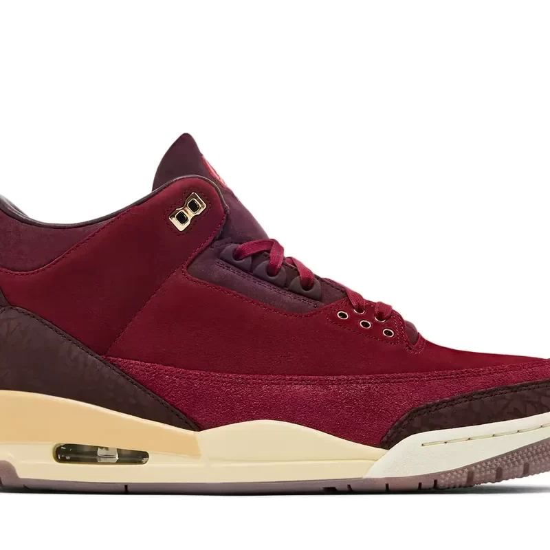 Air Jordan 3 Retro IO7744-600 Burgundy Red