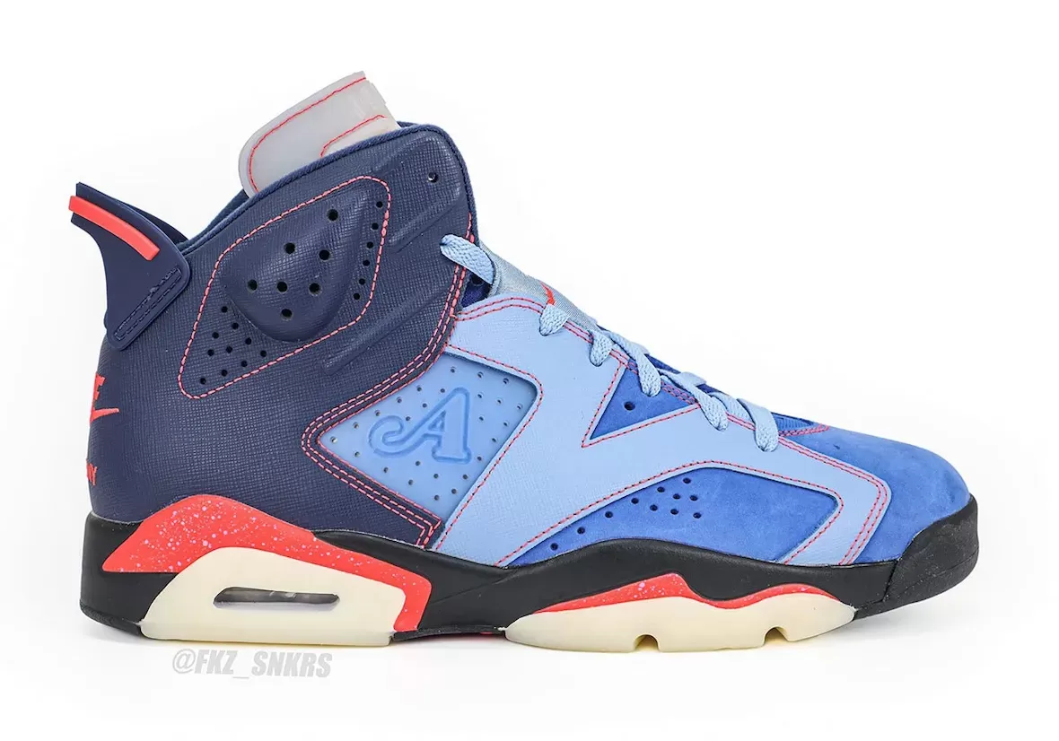Awake NY x Air Jordan 6 Retro 'Midnight Navy Infrared' IQ5706-400
