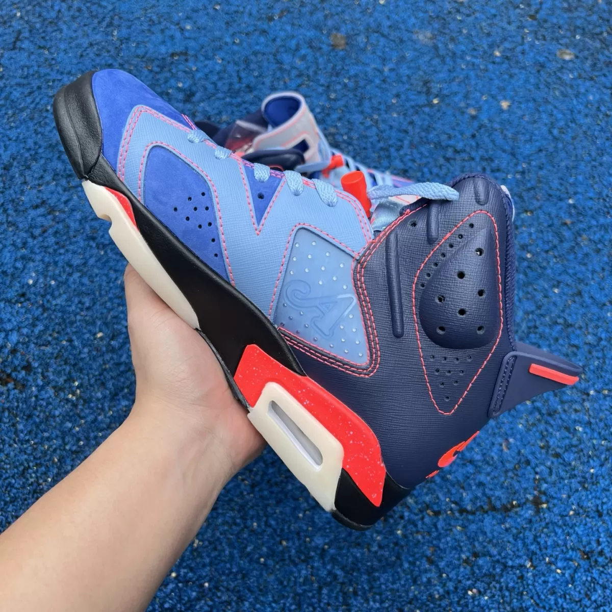 Awake NY x Air Jordan 6 Retro 'Midnight Navy Infrared' IQ5706-400