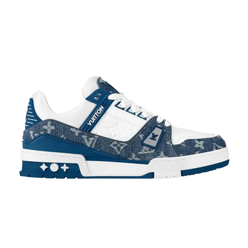 Louis Vuitton Wmns Trainer 'Monogram Denim - Light Blue' 1AC2AN product image 1 - Antsneakers