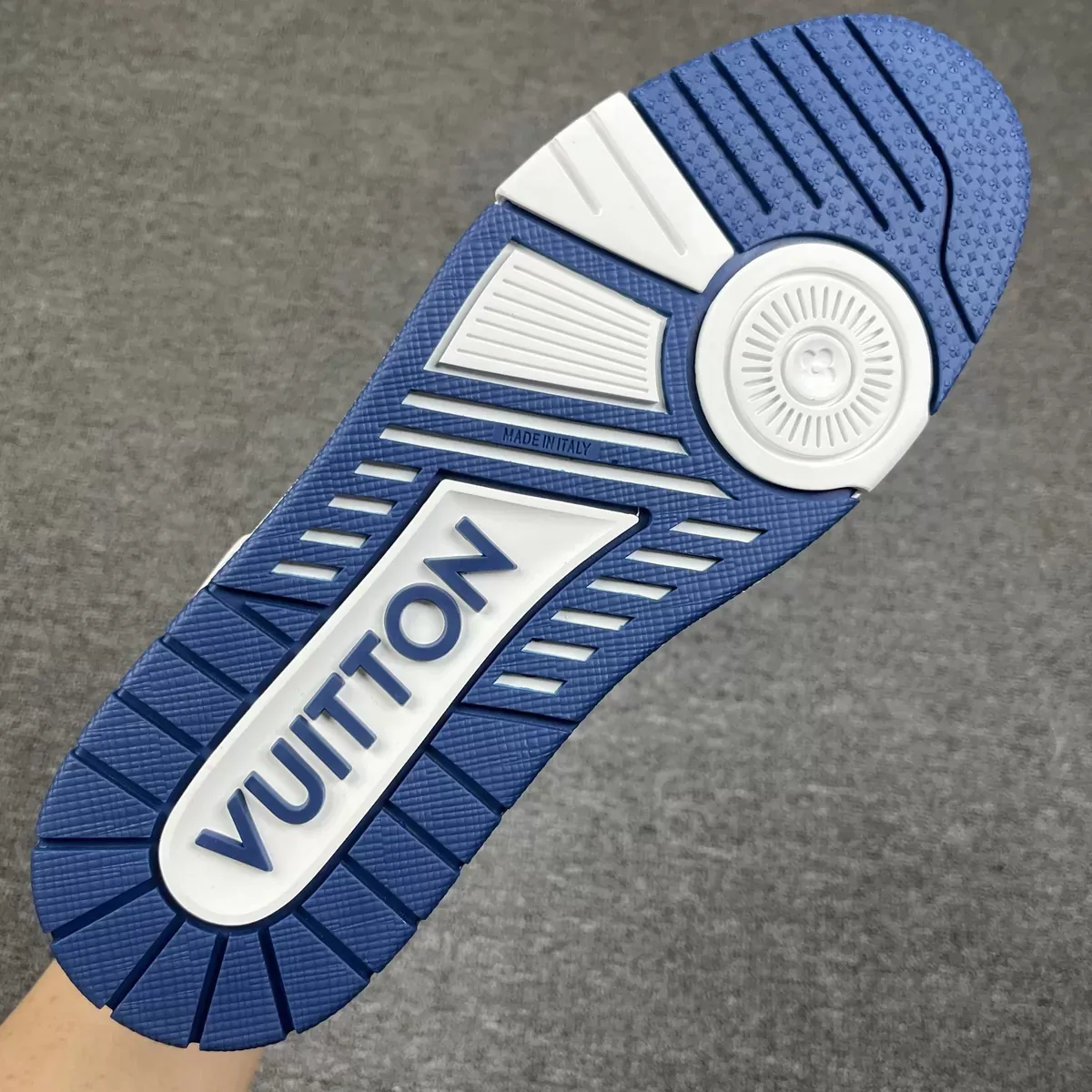 Louis Vuitton Wmns Trainer 'Monogram Denim - Light Blue' 1AC2AN